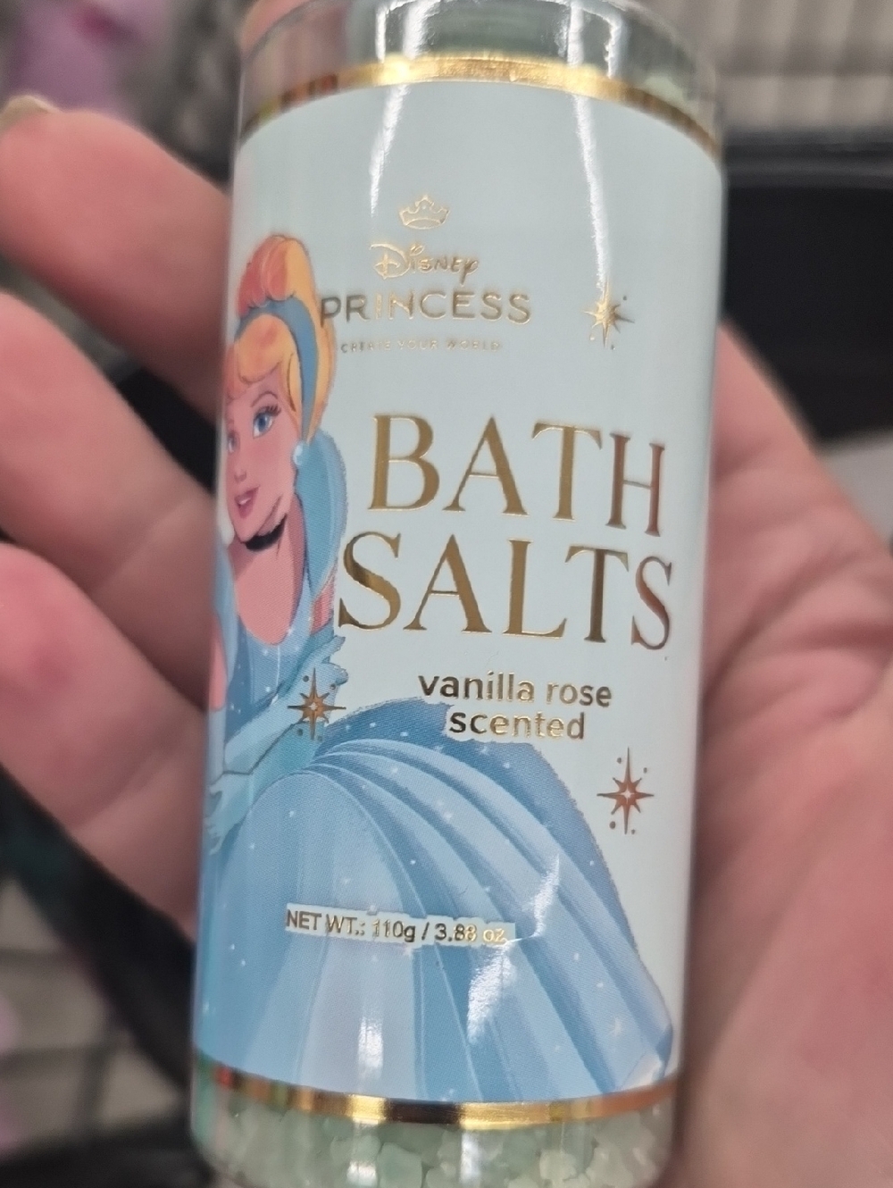 Vanilla Rose Bath Salts - Blue